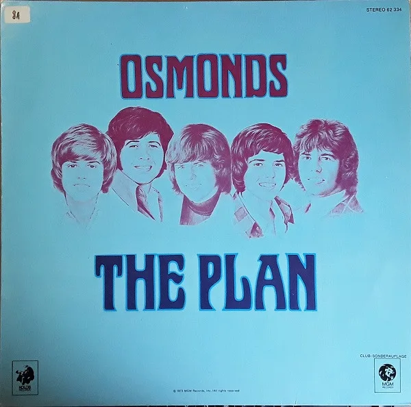 Capa de Osmonds* — The Plan