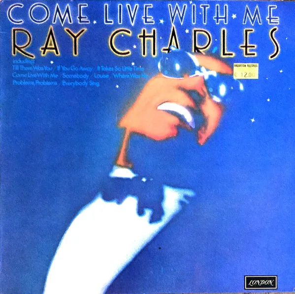 Capa de Ray Charles — Come Live With Me