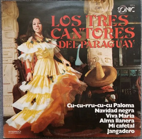 Capa de Los Tres Cantores Del Paraguay — Los Tres Cantores Del Paraguay