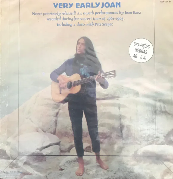 Capa de Joan Baez — Very Early Joan