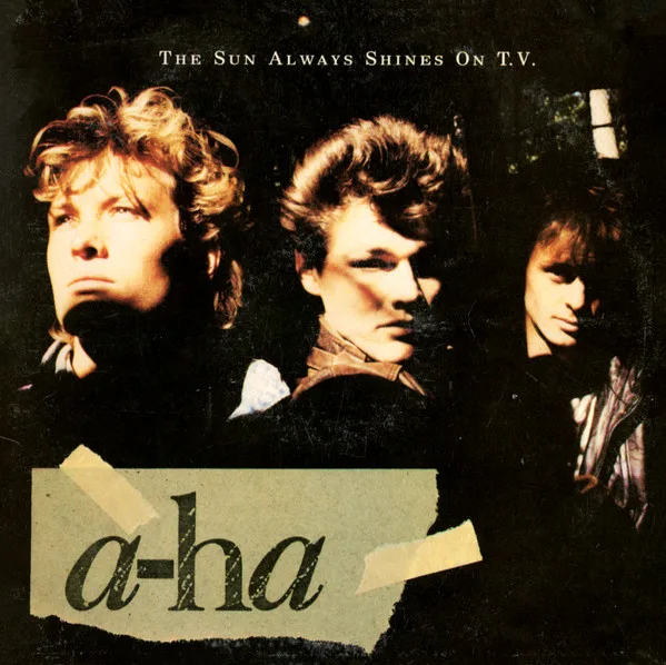 Capa de a-ha — The Sun Always Shines On T.V.