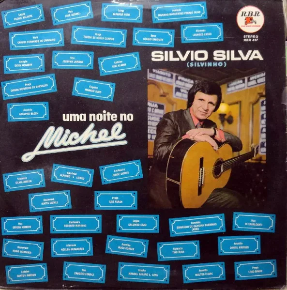 Capa de Silvio Silva (Silvinho)* — Uma Noite No Michel
