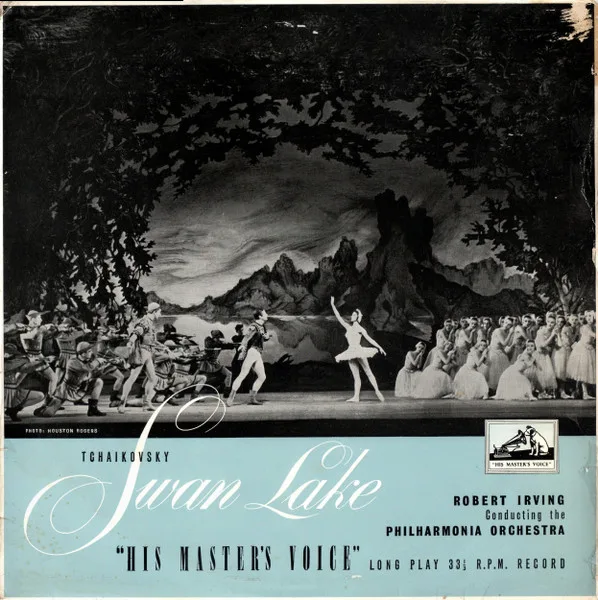 Capa de Tchaikovsky*, Robert Irving (2) Conducting The Philharmonia Orchestra — Swan Lake