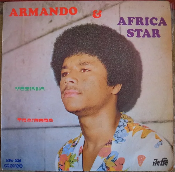 Capa de Armando Almeida; África Star — Vôzinha - Traidora