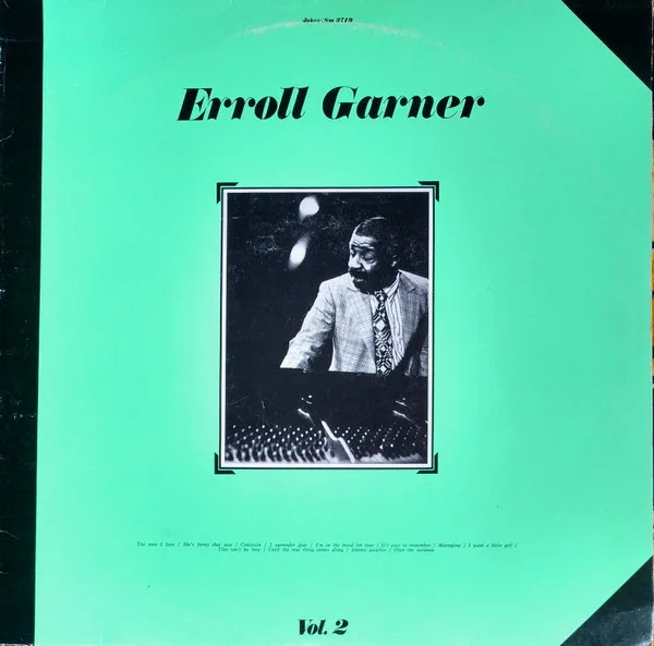 Capa de Erroll Garner — Vol. 1/VOL. 22