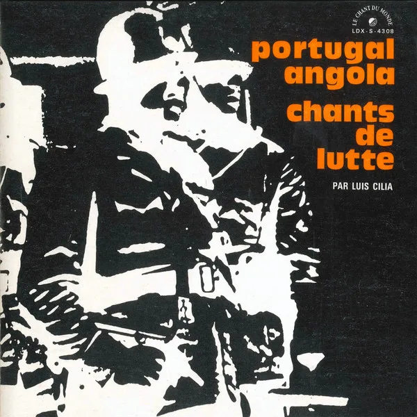 Capa de Luis Cilia — Portugal-Angola: Chants De Lutte