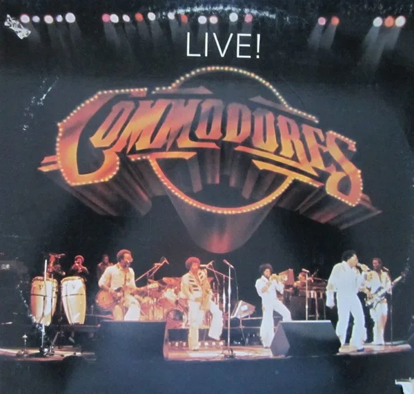 Capa de Commodores — Live! VOL.II