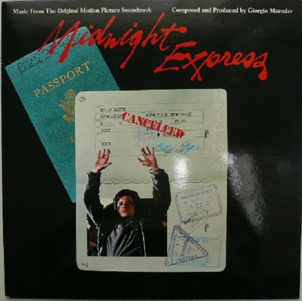 Capa de Giorgio Moroder — Midnight Express (Music From The Original Motion Picture Soundtrack)