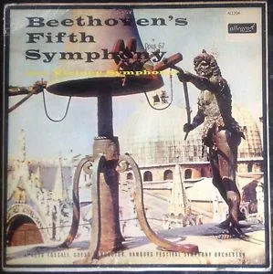 Capa de Amleto Toscali, Hamburg Festival Symphony Orchestra*, Ludwig van Beethoven — Beethoven's Fifth Symphony (The Victory Symphony)