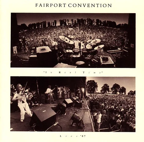 Capa de Fairport Convention — In Real Time (Live '87)