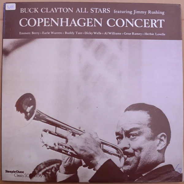Capa de Buck Clayton All Stars* Featuring Jimmy Rushing — Copenhagen Concert