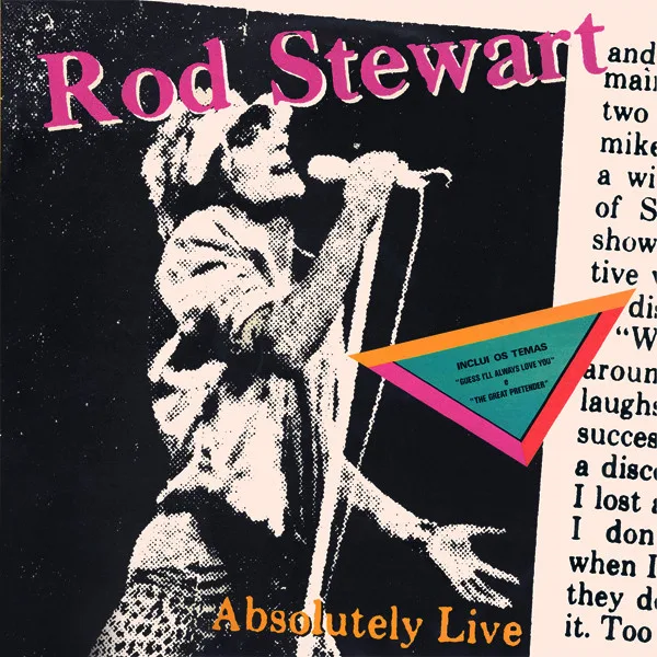 Capa de Rod Stewart — Absolutely Live