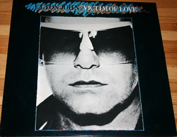 Cover of Elton John — Victim Of Love