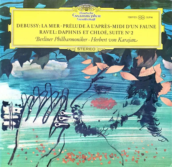 Capa de Debussy* / Ravel* — Berliner Philharmoniker · Herbert von Karajan