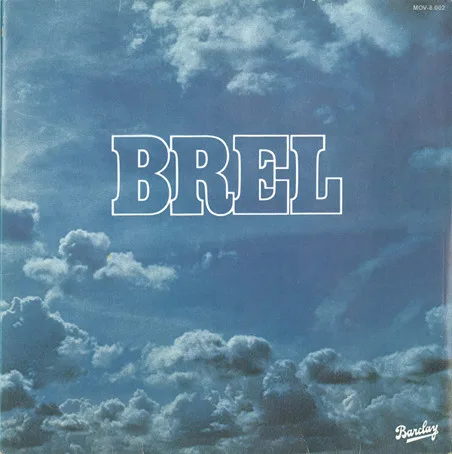 Capa de Jacques Brel — Brel