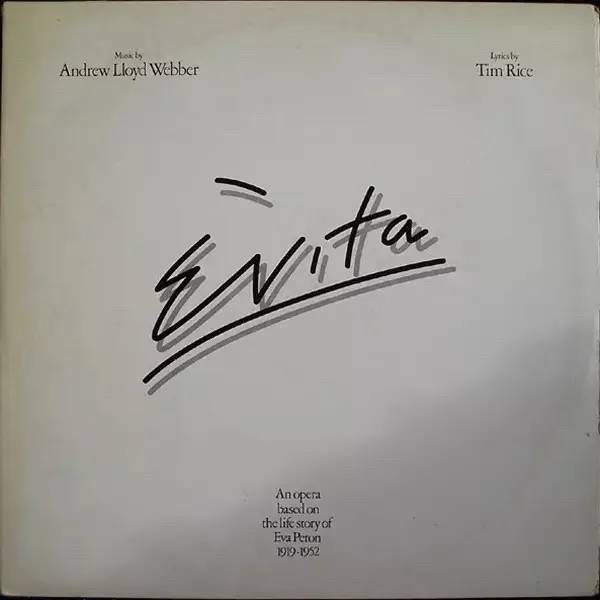 Capa de Andrew Lloyd Webber And Tim Rice — Evita