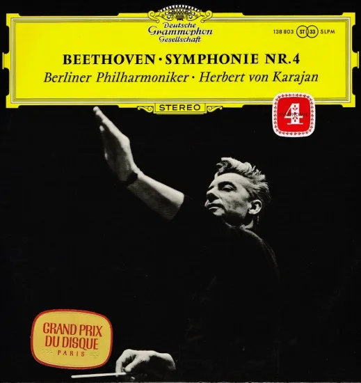 Capa de Beethoven* — Berliner Philharmoniker · Herbert von Karajan