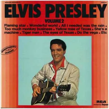Capa de Elvis Presley — Elvis Presley Volume 2