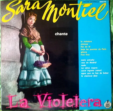 Capa de Sara Montiel — La Violetera