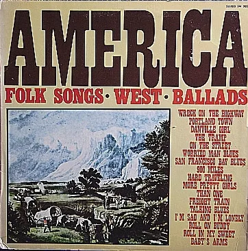 Capa de Jack Elliot* & Derrol Adams* — Riding In Folkland (America