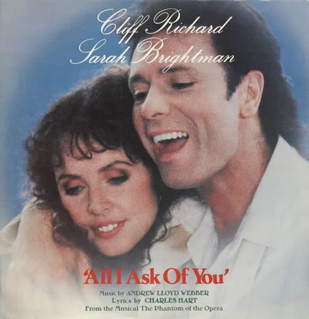 Capa de Cliff Richard And Sarah Brightman, Andrew Lloyd Webber — All I Ask Of You