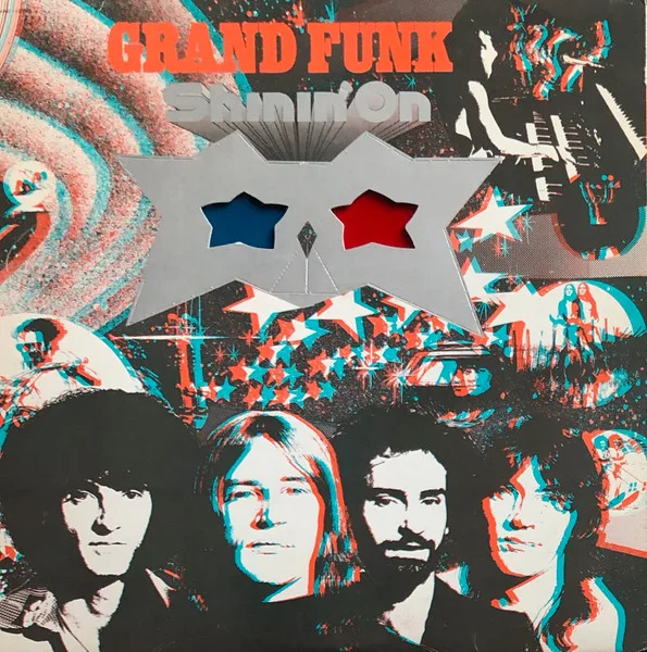 Capa de Grand Funk* — Shinin' On