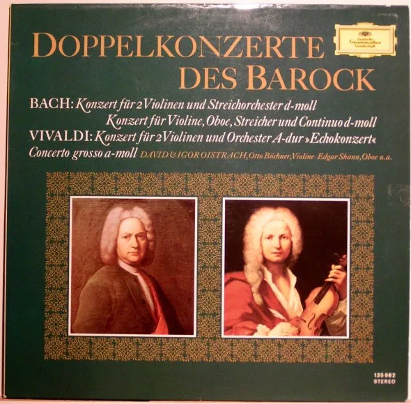 Capa de Bach* / Vivaldi* — Doppelkonzerte Des Barock