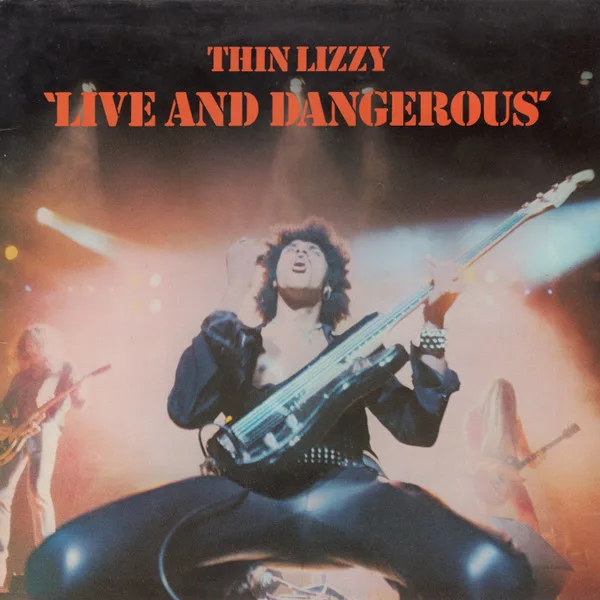 Capa de Thin Lizzy — Live And Dangerous