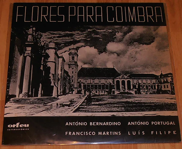 Capa de António Bernardino — Flores Para Coimbra