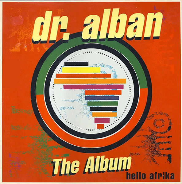Capa de Dr. Alban — Hello Afrika (The Album)