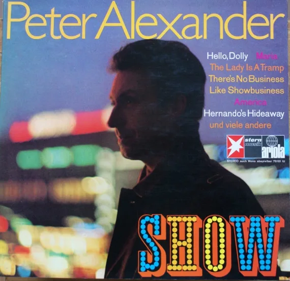 Capa de Peter Alexander — Show