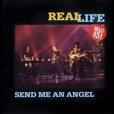 Capa de Real Life — Send Me An Angel / Catch Me I'm Falling