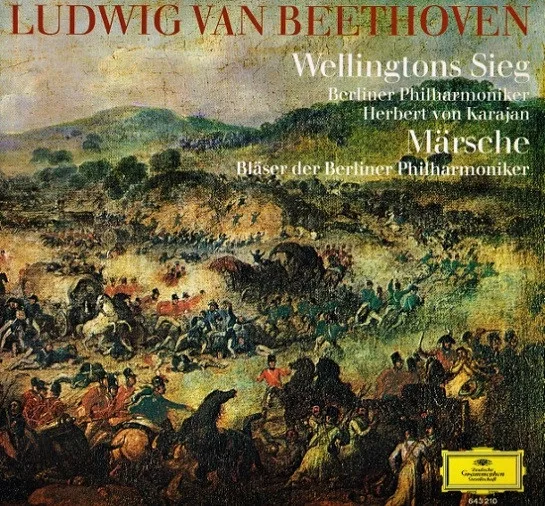 Capa de Ludwig van Beethoven — Wellingtons Sieg Oder Die Schlacht Bei Vittoria Op. 91 / Märsche