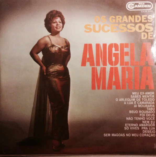 Capa de Angela Maria* — Os Grandes Sucessos De Angela Maria