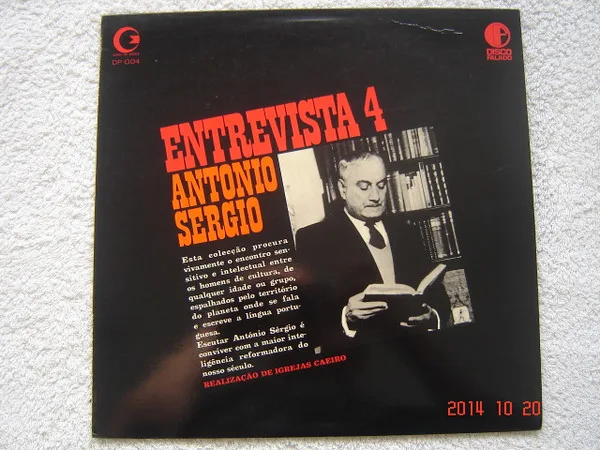 Capa de António Sérgio  — Entrevista 4