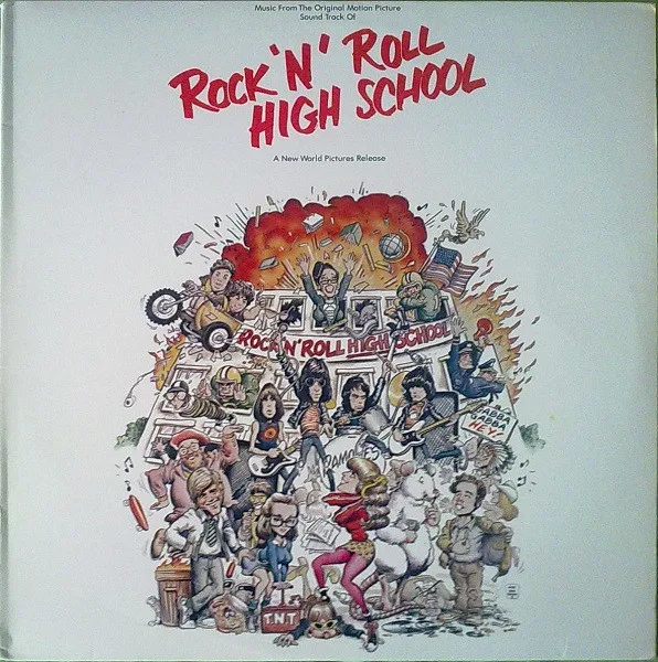 Capa de Various — Rock 'N' Roll High School (Music From The Original Motion Picture Soundtrack)
