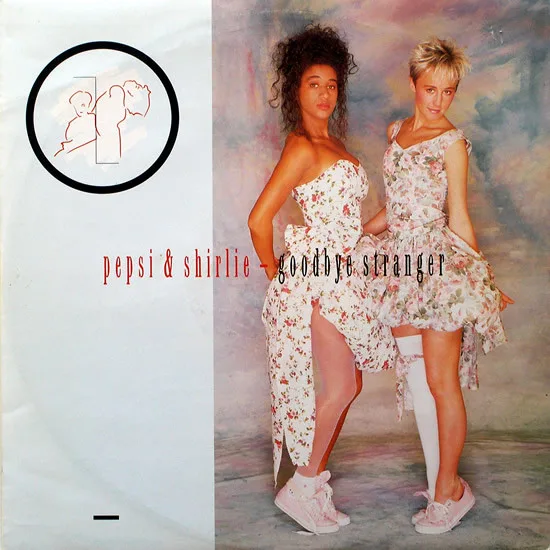 Capa de Pepsi & Shirlie — Goodbye Stranger