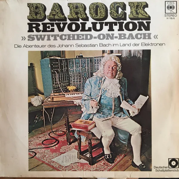 Capa de Walter Carlos — Barock Revolution