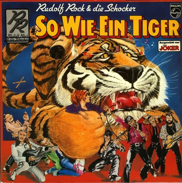Capa de Rudolf Rock & Die Schocker — So Wie Ein Tiger