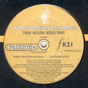 Capa de C & M Productions — True House (2003 Remixes)