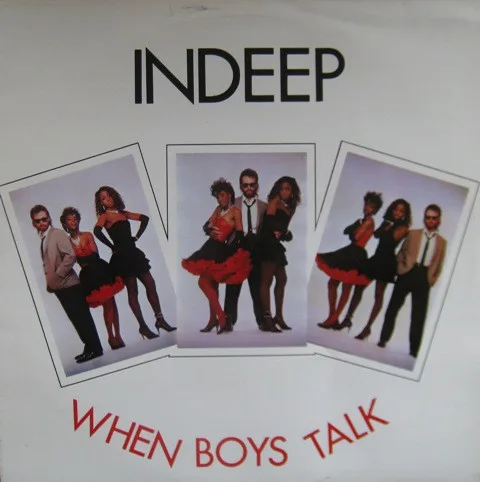 Capa de Indeep — When Boys Talk