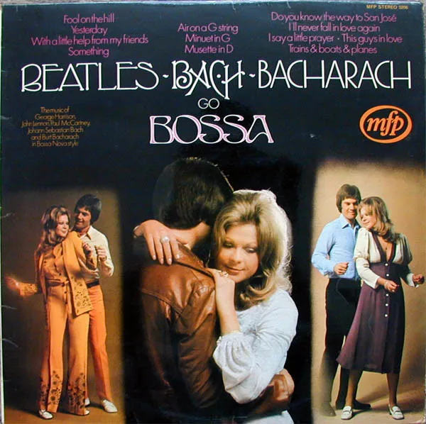 Capa de Alan Moorhouse — Beatles, Bach, Bacharach Go Bossa