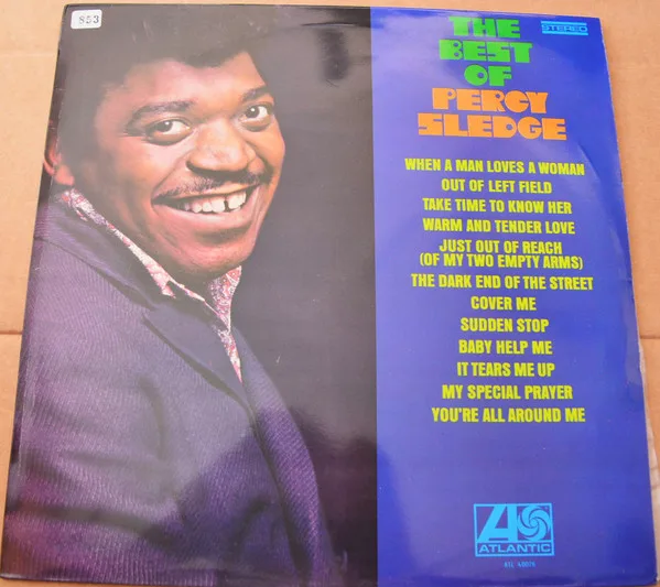 Capa de Percy Sledge — The Best Of Percy Sledge