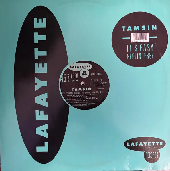 Capa de Tamsin* — It's Easy / Feelin' Free