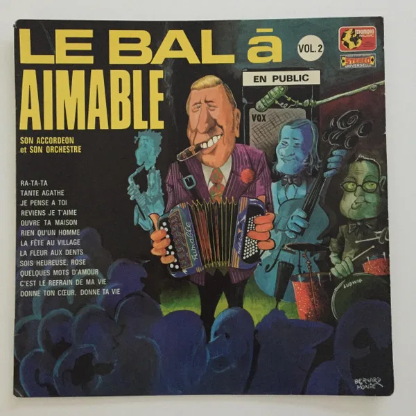 Capa de Aimable Son Accordéon Et Son Orchestre — Le Bal A Aimable En Public Vol. 2