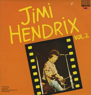 Capa de Jimi Hendrix — Jimi Hendrix Vol. 2