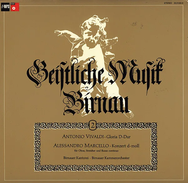 Capa de Antonio Vivaldi, Alessandro Marcello — Gloria D-Dur / Konzert D-Moll