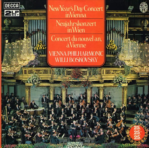 Capa de Vienna Philharmonic* / Willi Boskovsky — New Year's Day Concert In Vienna 