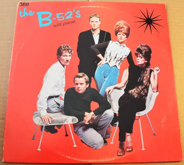 Capa de The B-52's — Wild  Planet