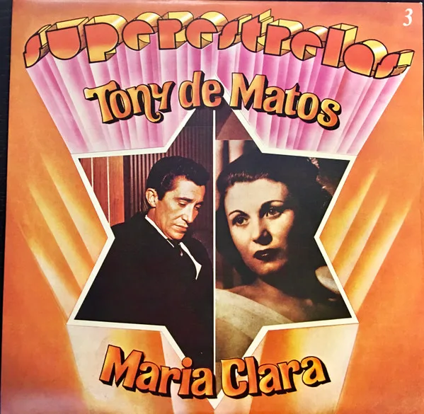 Capa de Tony De Matos / Maria Clara — Superestrelas Da Música Portuguesa